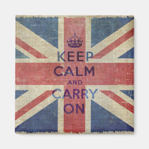 Ruhe und Gelassenheit unter britischer Flagge beib Magnet