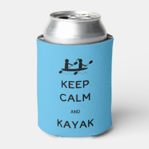 Ruhe und Kayak mit mir behalten Seltzer Can Cooler Dosenkühler
