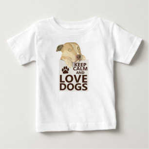 Ruhe und Liebe behalt Mein Big Hogs Foto Baby Baby T-shirt
