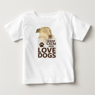 Ruhe und Liebe behalt Mein Big Hogs Foto Baby T-shirt