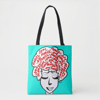 Ruhe und Liebe Canvas Beutel Tasche