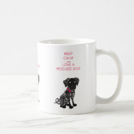 Ruhe und Liebe Ein Hund behalten Kaffeetasse