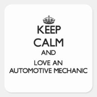 Ruhe und Liebe eines Automotive-Mechanismus behalt