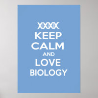 Ruhe und Liebe in der Biologie behalten
