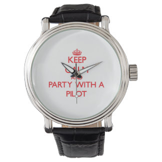 Ruhe und Party mit einem Armbanduhr