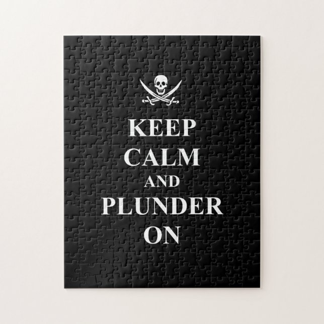 Ruhe und Plunder behalten (Vertikal)