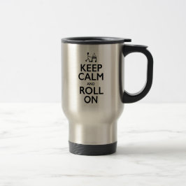 Ruhe und Roll behalt On - Reisen/Tasse des Pendels Reisebecher