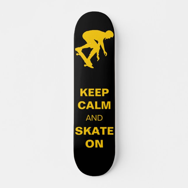 Ruhe und Skate behalten Skateboard (Vorne)