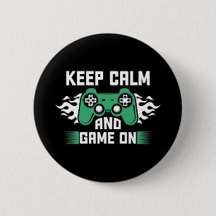 Ruhe und Spiel behalten Button