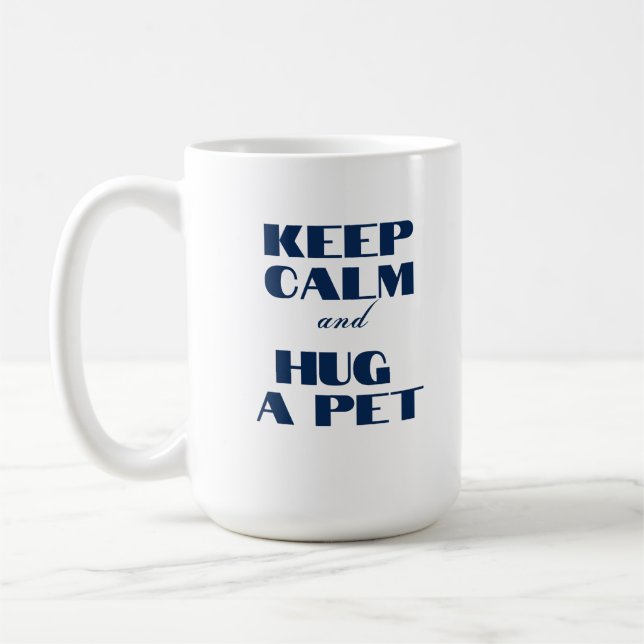 Ruhe und Stiefel behalten Kaffeetasse (Links)