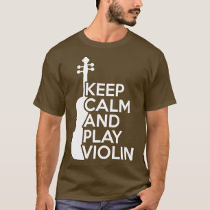 Ruhe und Violine behalt T-Shirt
