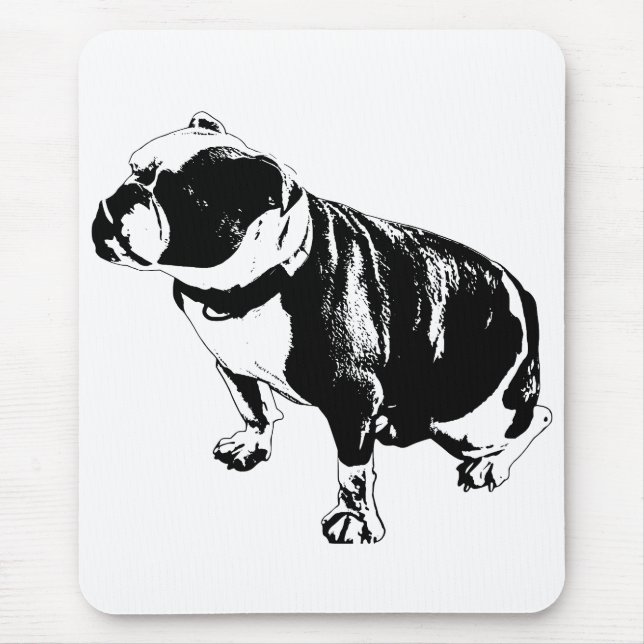 Ruhe unter der Arbeit Mousepad (Vorne)