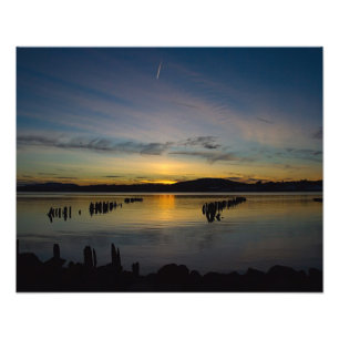 Ruhe unter der Landschaft Fotodruck