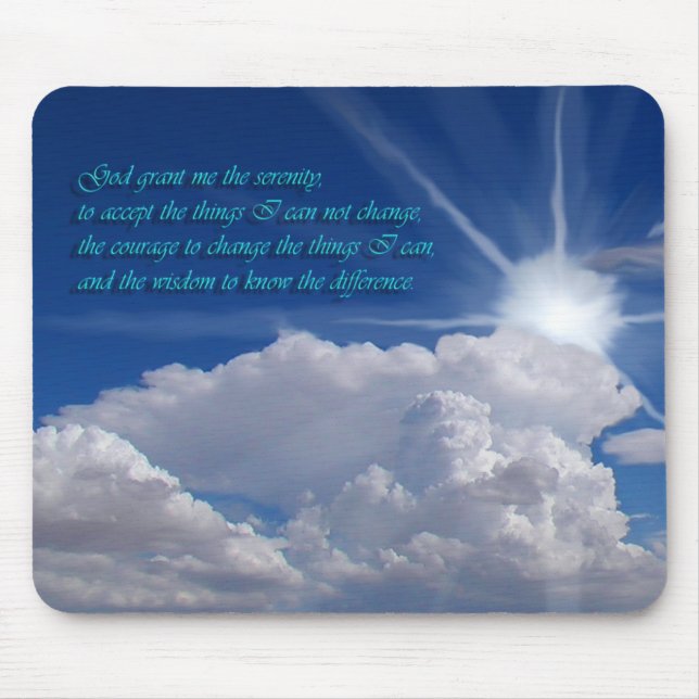 Ruhegebet mousepad1nf mousepad (Vorne)
