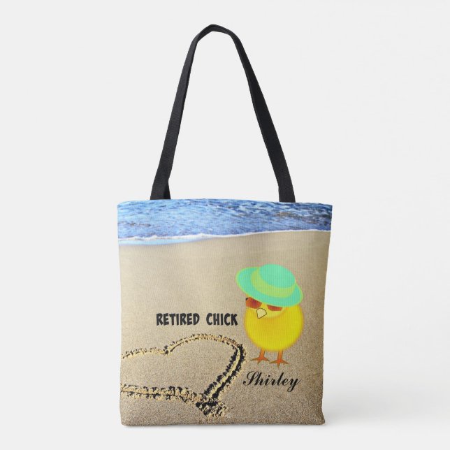 Ruheküche am Strand, individuell einstellbar Tasche (Rückseite)