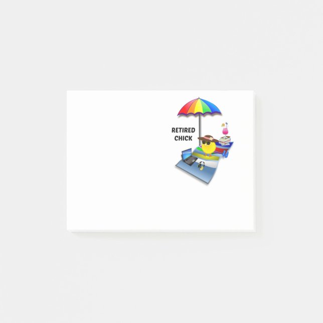 Ruheküche Post-it Klebezettel (Vorderseite)