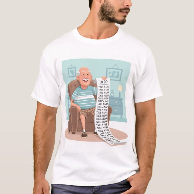 Ruhend - Nehmen Sie ein Nickerchen T-Shirt (Vorderseite)