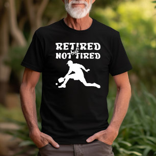 Ruhende, aber nicht müde Rente Picklebball-Sport T-Shirt