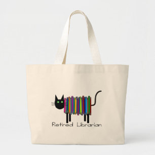Ruhende biblirische Buchkatze 2 Jumbo Stoffbeutel