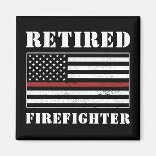 Ruhende Feuerwehrleute - Geschenke für die Ruhesta Magnet