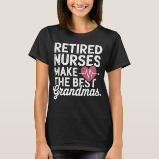 Ruhende Krankenschwestern machen die besten Weihna T-Shirt