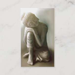 Ruhender Buddha Visitenkarte