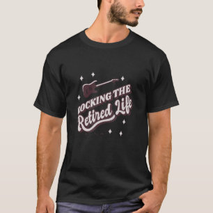 Ruhestand 2022 Rocking The Rentirement Life Retrem T-Shirt