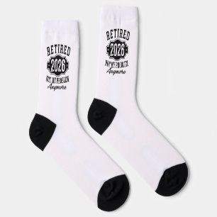 Ruhestand 2026 Nicht Mein Problem Mehr Lustig Socken