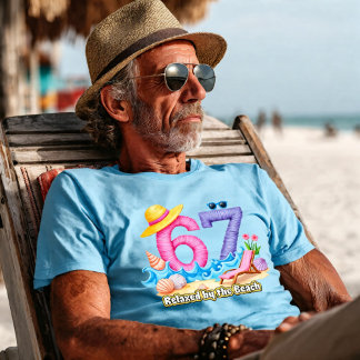 Ruhestand am Strand Rentner 67 T-Shirt