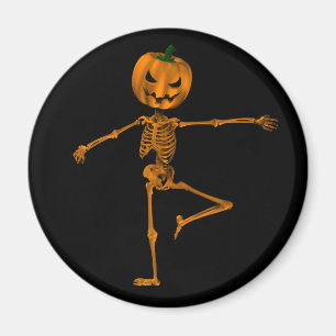 Ruhestand Ballettposition Halloween Tänzer Magnet