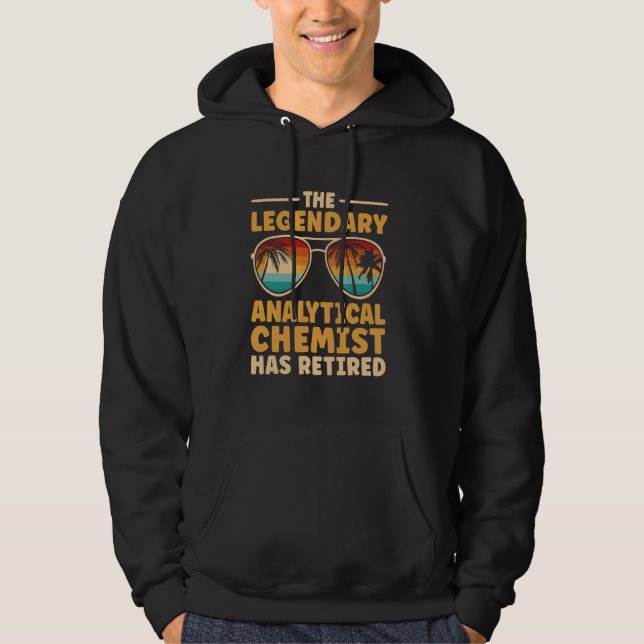 Ruhestand für Analytiker Hoodie (Vorderseite)