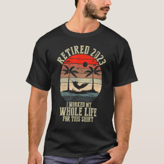 Ruhestand für Männer - Vintage Ermüdung 2023 T-Shirt