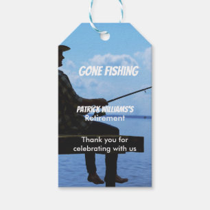 Ruhestand Gan Fishing Sunset Remüde Fischer Geschenkanhänger