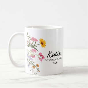 Ruhestand Geschenke für Frau Lehrerin, pensioniert Kaffeetasse
