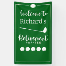 Ruhestand Golf Ball T-Shirt Flag Modern