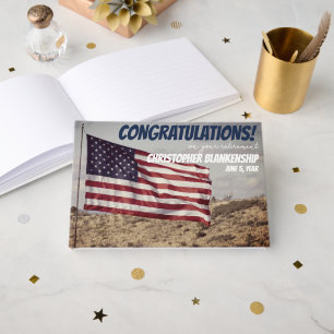 Ruhestand Herzlichen Glückwunsch Rustikale amerika Gästebuch