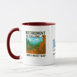 ☕ Ruhestand ist Rufen... und ich muss Nickerchen - Tasse