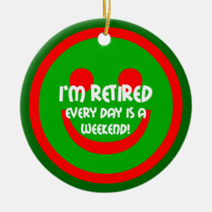 Ruhestand Keramikornament