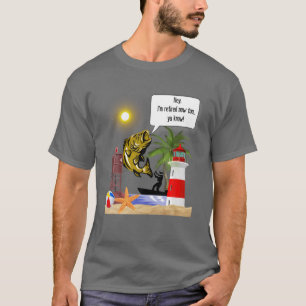 Ruhestand Lustiger Fisch Fischer,Fischer Im Ruhest T-Shirt