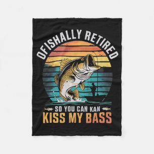 Ruhestand Ofishally Im Ruhestand Lustig Byss Angel Fleecedecke