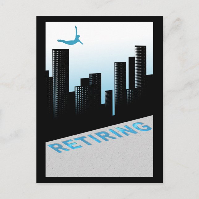 Ruhestand Postkarte (Vorderseite)