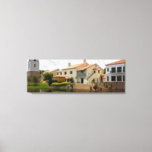 Ruhestand: Solivita Village Centre Kissimmee FL Leinwanddruck