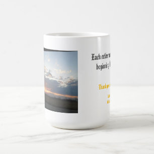 Ruhestand Sonnenuntergang Kaffeetasse