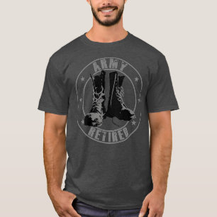 Ruhestand Uniform Remüde Military Veteran T-Shirt