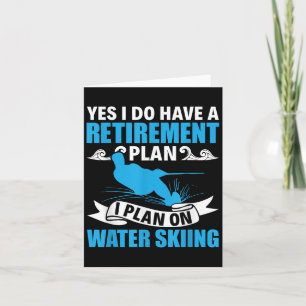 Ruhestand Wasserski Wasserski Wasserski Wasserski Karte