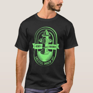 Ruheständiger Feuerwehrmann und immer noch Smokins T-Shirt