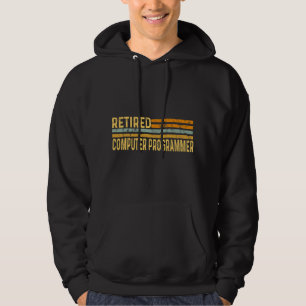 Ruheständiges Computerprogramm Hoodie