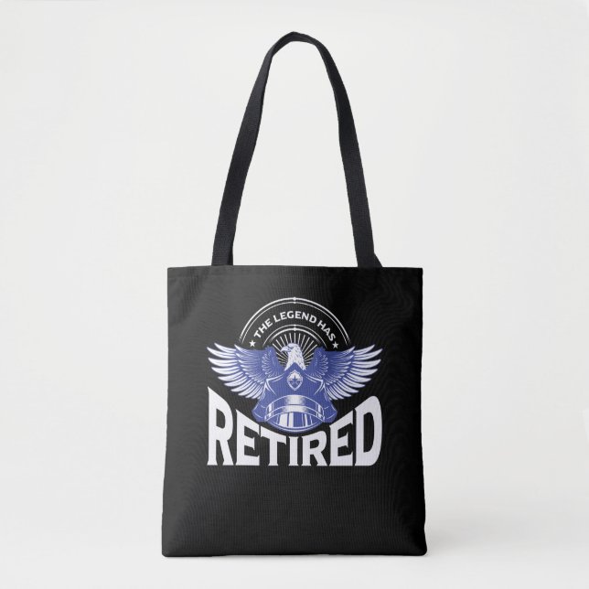 Ruheständischer Polizeibeamter Rente festgenommen Tasche (Vorderseite)