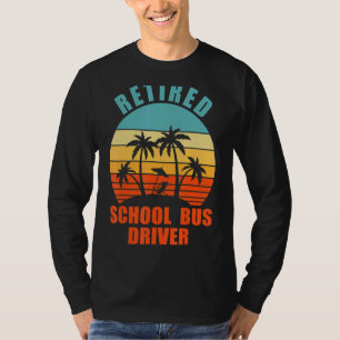 Ruheständler für Schulbus Happy Retirement T-Shirt
