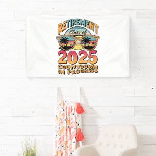Ruheständler-Klasse 2025 Countdown läuft Banner